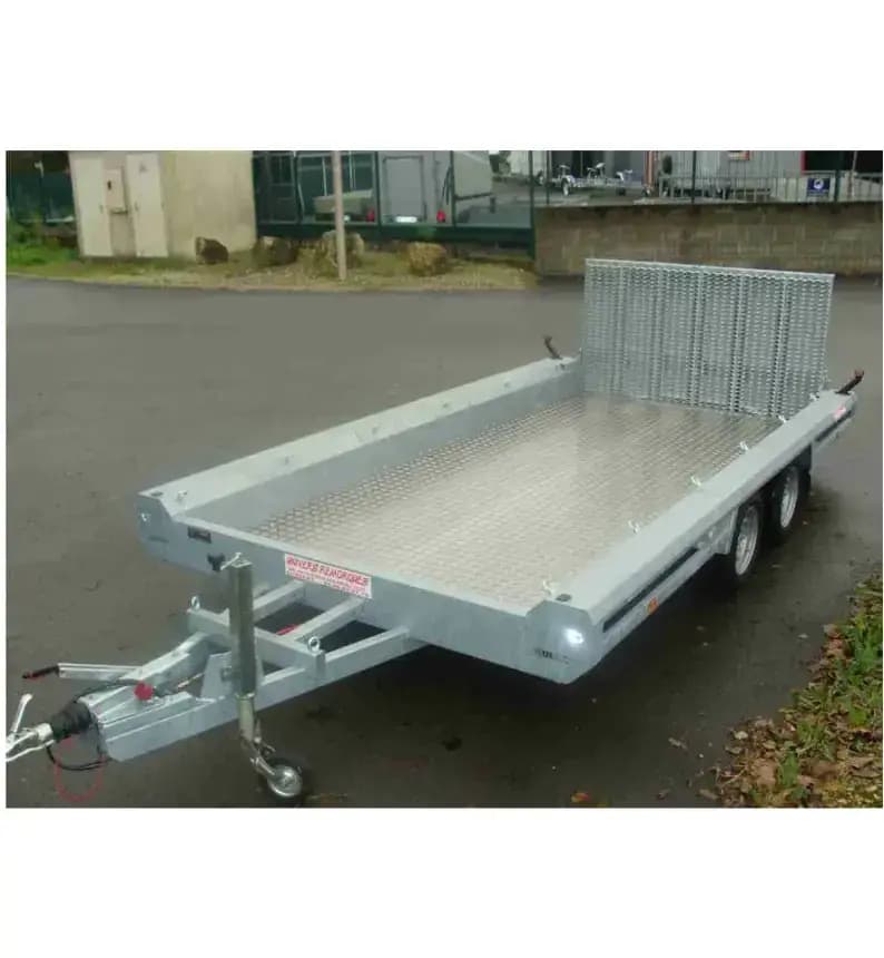 Remorque porte-engin hulco terrax-2 3000 394 x 180 cm