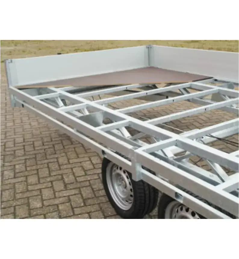 Remorque plateau hulco medax 335 x 183 cm (medax-2 2600 / medax-2 3000)