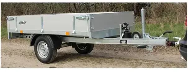Remorque benne debon pw0 v2 eco 1300