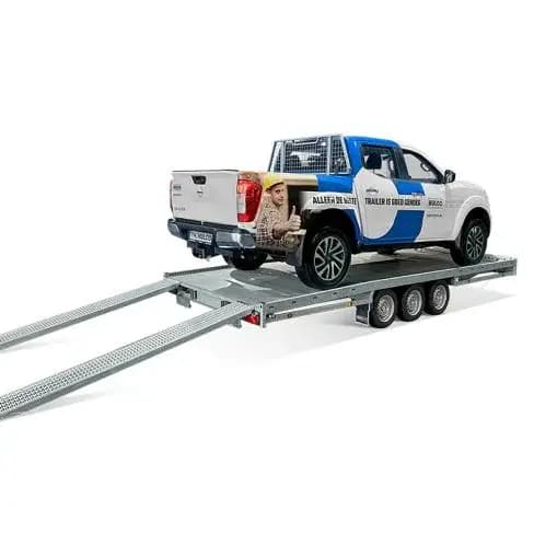 Remorque Plateau multi-transporter 3500 / 3 essieux