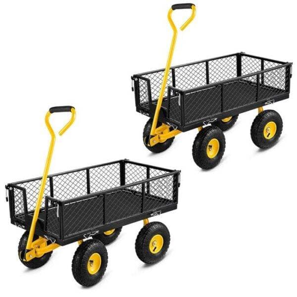 2x Chariot de transport chariot de jardin Divit GW3 227 kg-Neuf