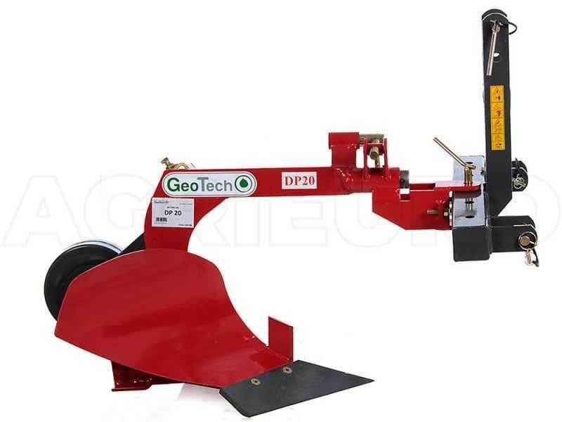 Geotech DP20 Einschar-Traktorpflug mit verstärkter Struktur