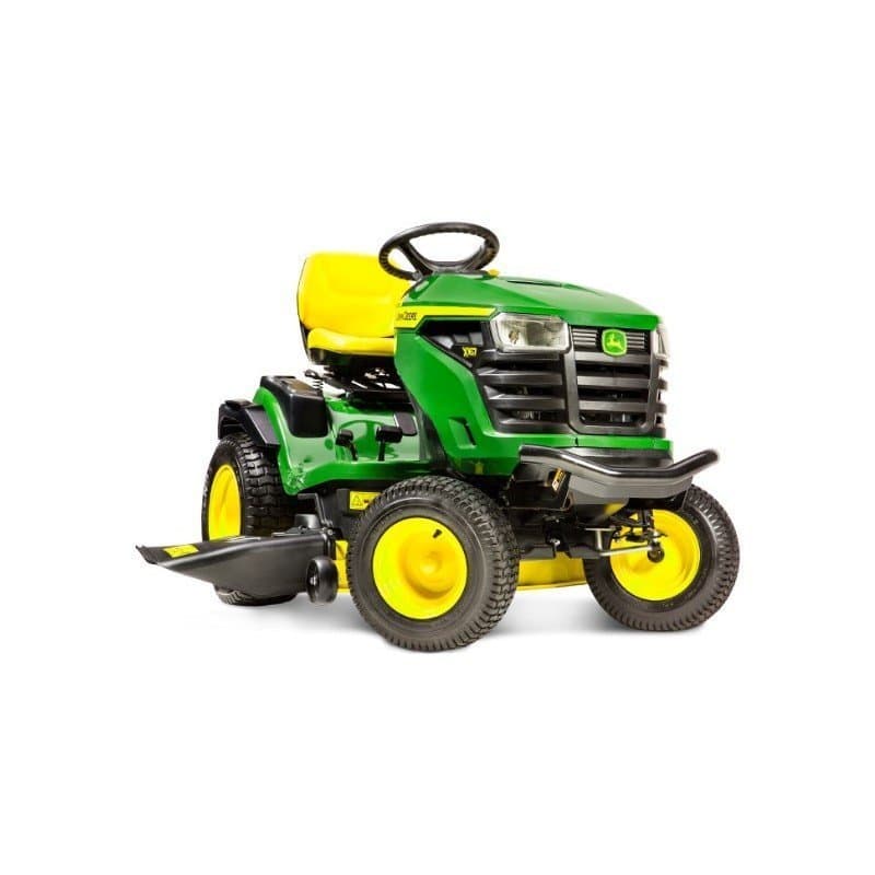 JOHN DEERE X167 Aufsitzmäher mit Seitenauswurf