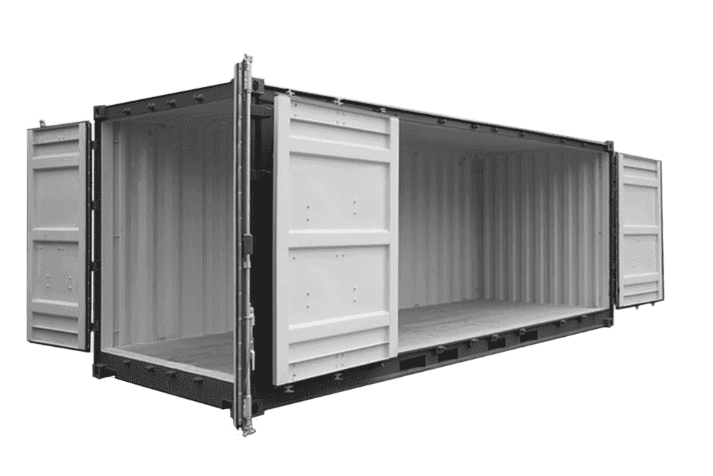 Container 20 Pieds Open Side