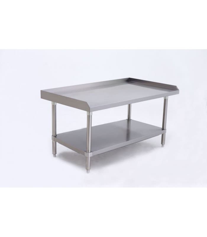 Table inox professionnelle 1225mm