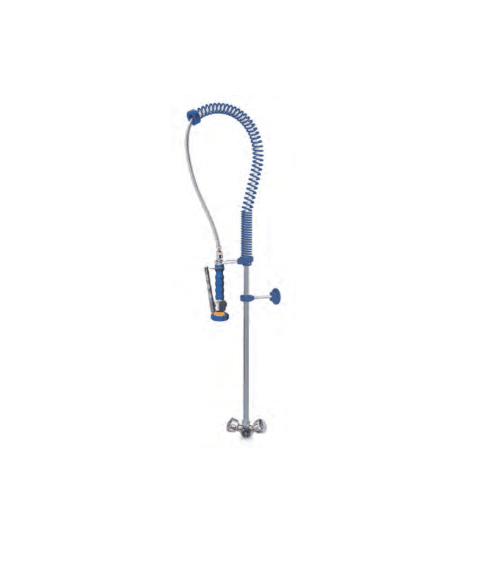 Robinet douche sur table à deux eaux