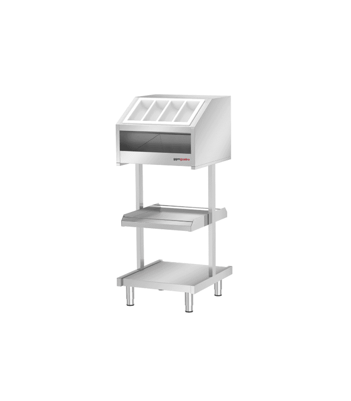 Meuble self service pour ranger couverts et verres - Matériel CHR