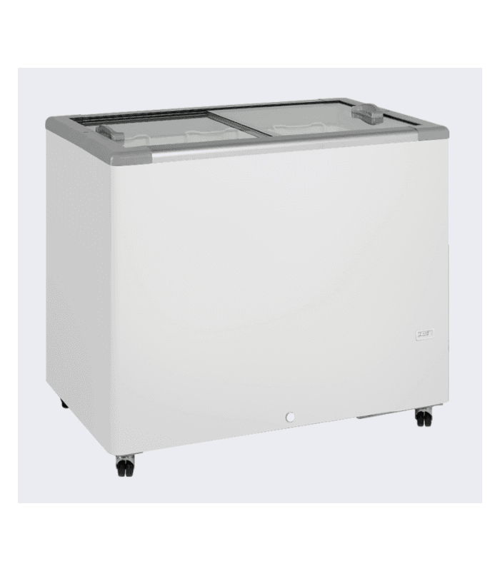 Congélateur horizontal avec portes vitrées droites coulissantes - 253/325 Litres