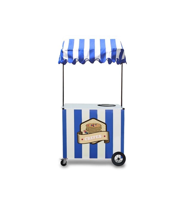 CHARIOT AMBULANT POUR CREPES