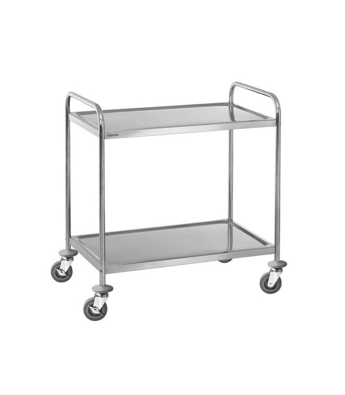 Chariot de service  avec 2 ou 3 plateaux - 2 plateaux