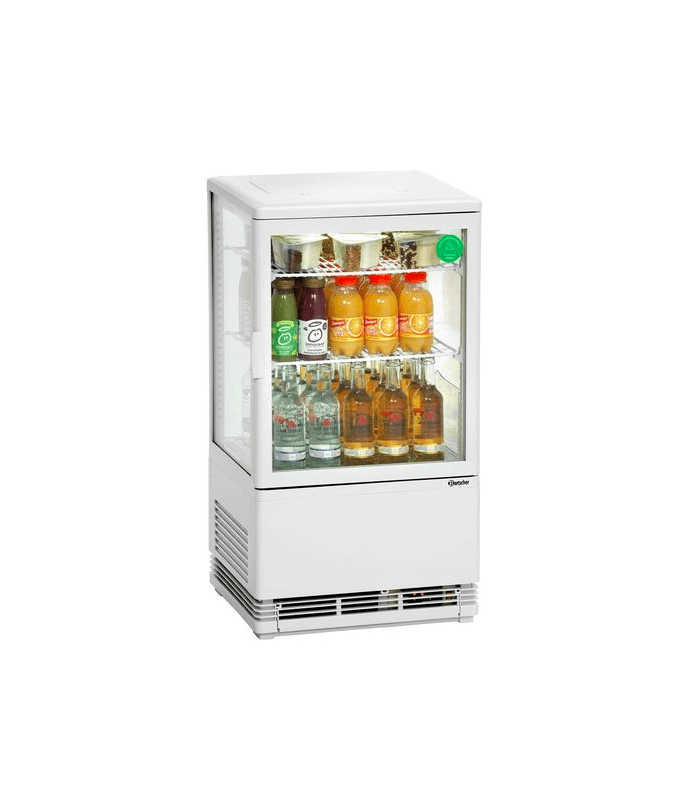 Mini vitrine réfrigérée positive de 58 L à 98 L - 86L