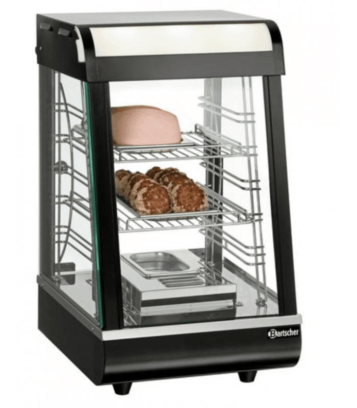 Vitrine chauffante 52 litres