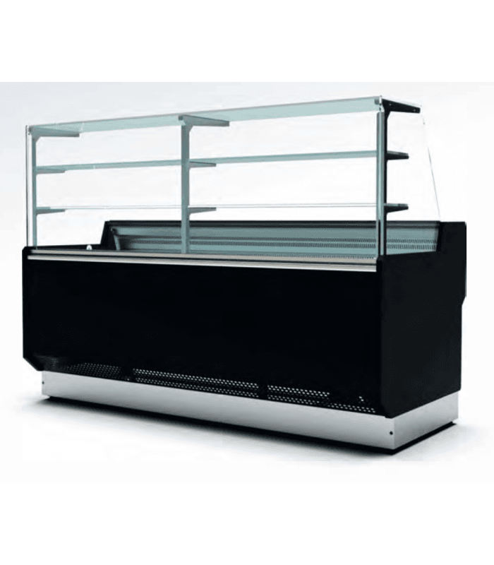 Vitrine de présentation réfrigérée BELIZE - 2000mm