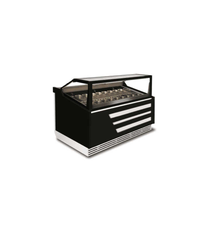 Vitrine à glaces 18 bacs de 5 litres