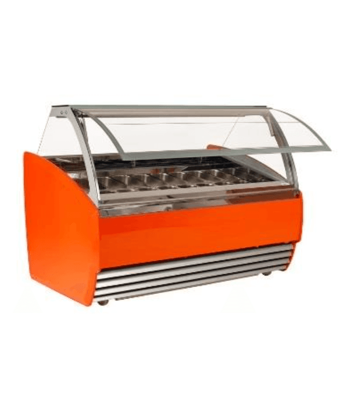 Vitrine à glaces 24 bacs de 5 litres