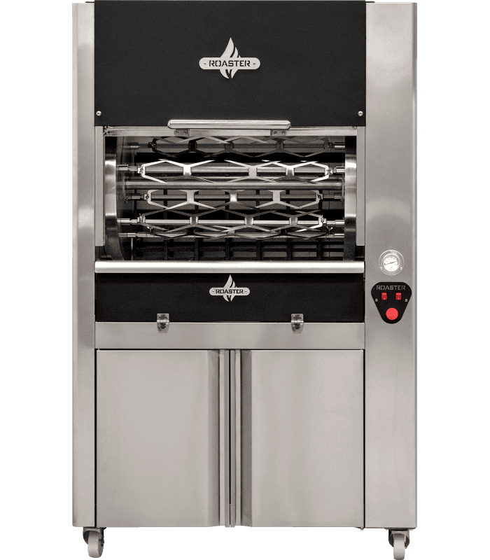Rôtisserie professionnelle à charbon de bois - 18 à 24 poulets