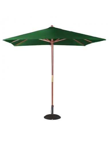 Parasol carré Bolero 2,5m vert