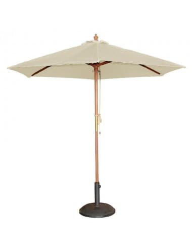 Parasol rond Bolero écru 2,5m