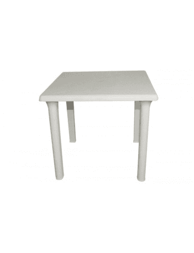 Table carrée longueur 80 cm par 16 pièces