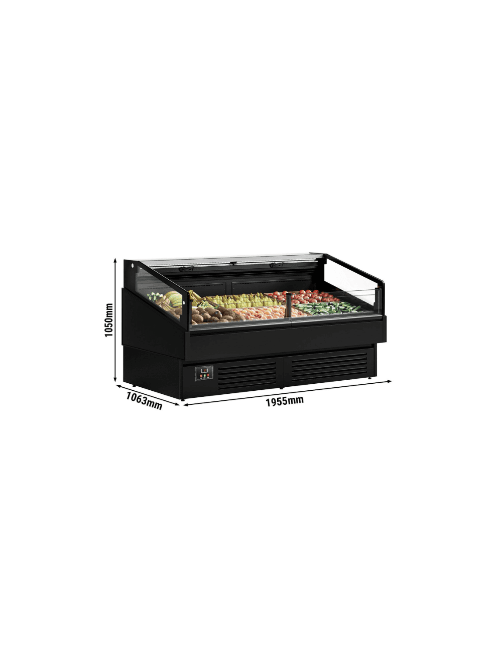 îlot réfrigéré pour fruits et légumes