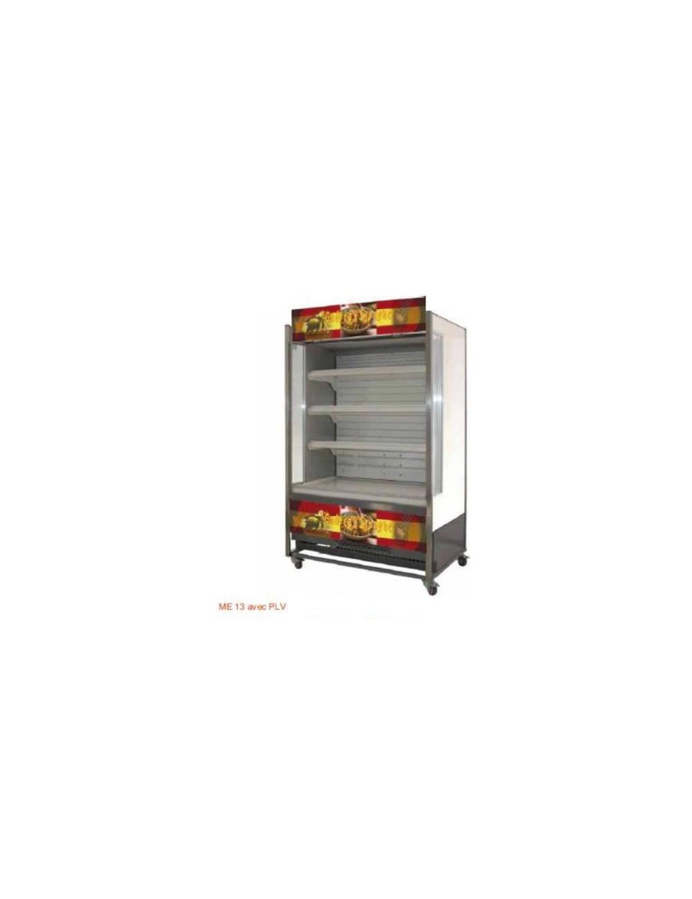 Location vitrine réfrigérée murale standard de 1 mètre à 2M50