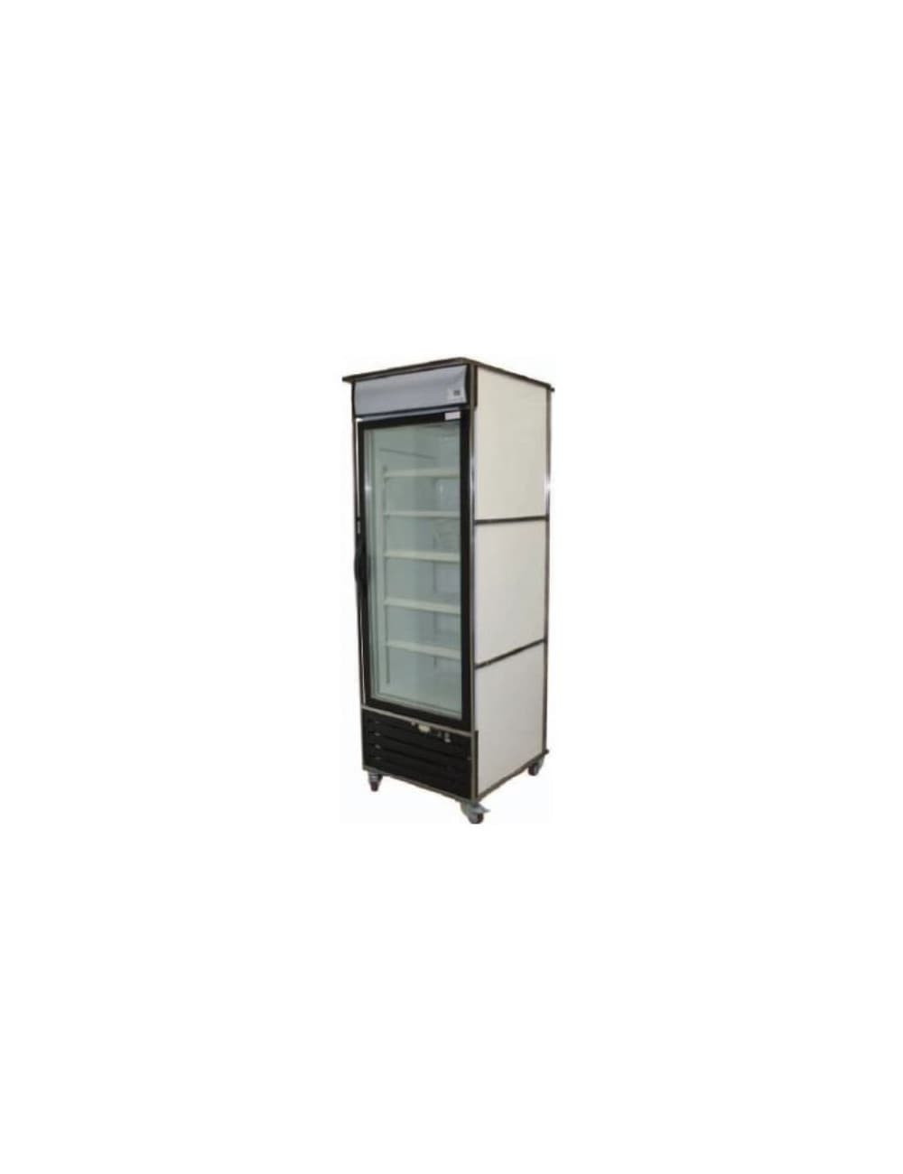 Location armoire vitrée réfrigérée 450 Litres bi-température