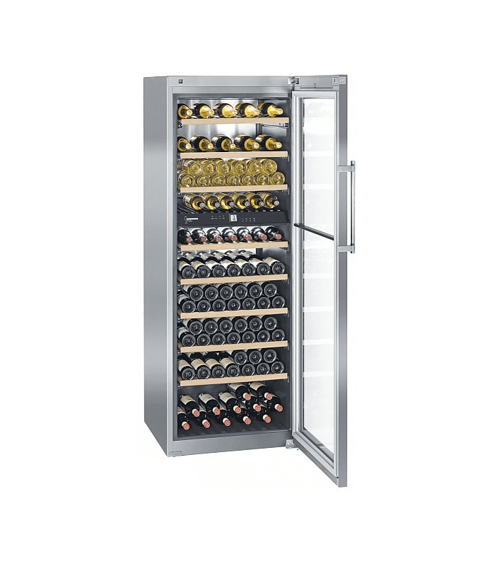 Cave a vin vitrée mixte VINIDOR - matériel cuisine pro - 178 bouteilles