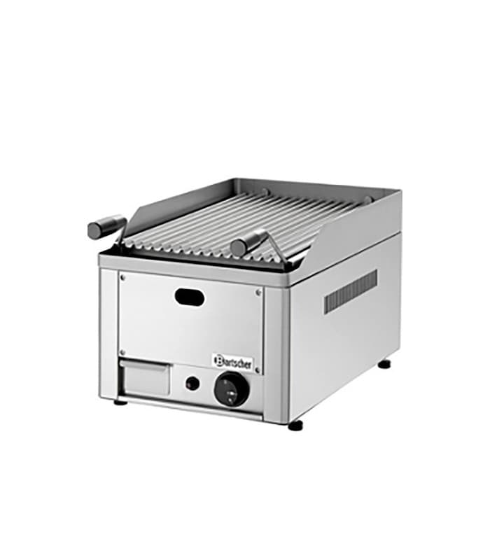Grill à pierres de lave à gaz 1 surface - Bartscher