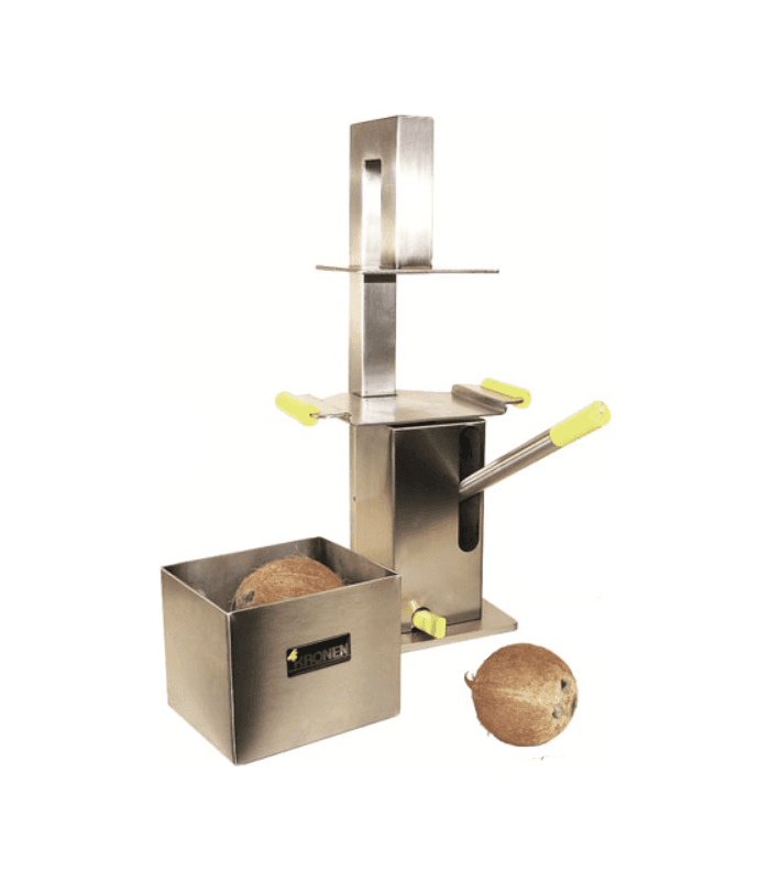 Casse-noix de coco tout inox manuel - Equipement professionnel cuisine