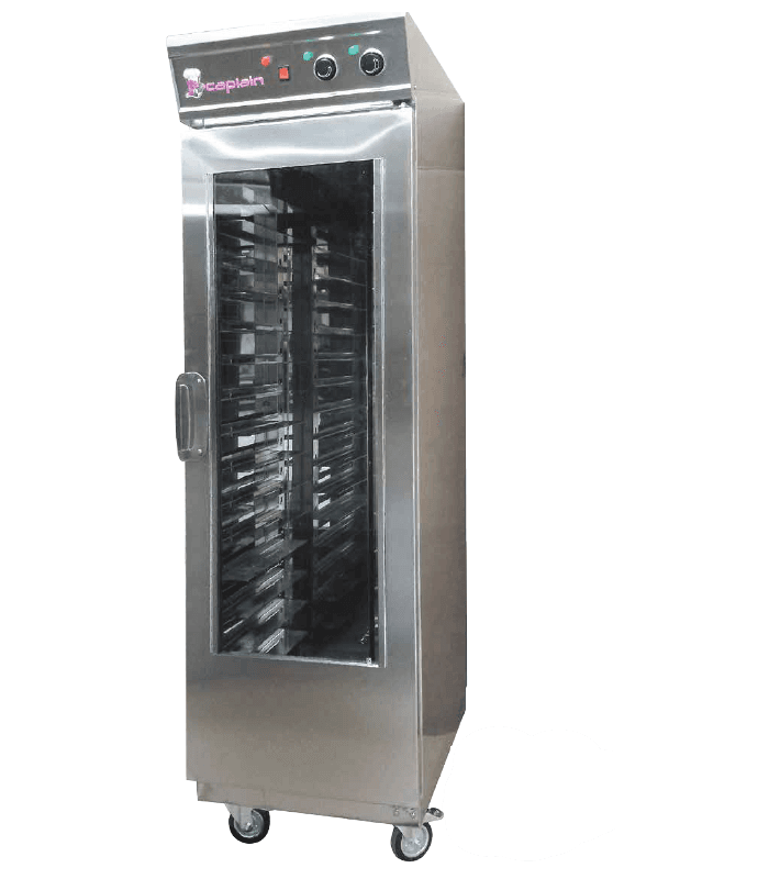 Etuve vitrée à glissières 16 niveaux, pour boulangerie pâtisserie