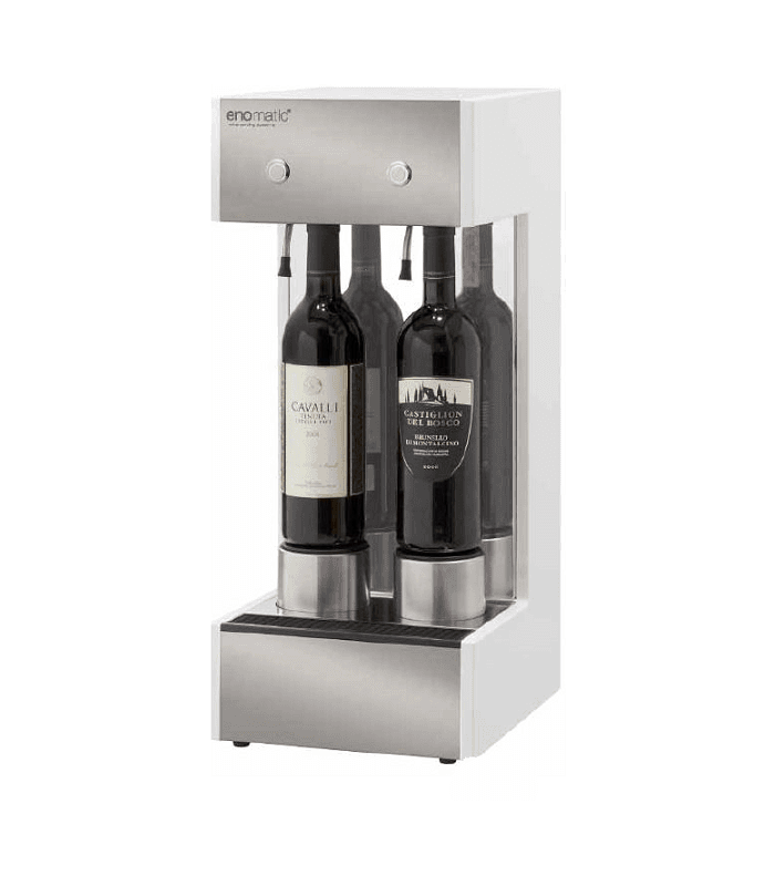 Distributeur de vin au verre 2 bouteilles de la marque ENOMATIC