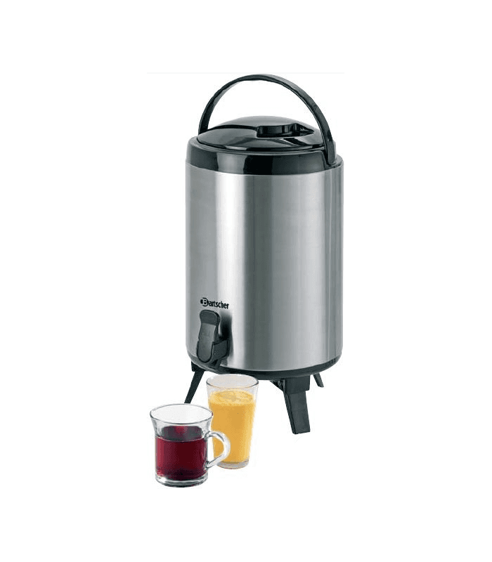 Distributeur isotherme de boisson avec poignée pour transport - Double paroi
