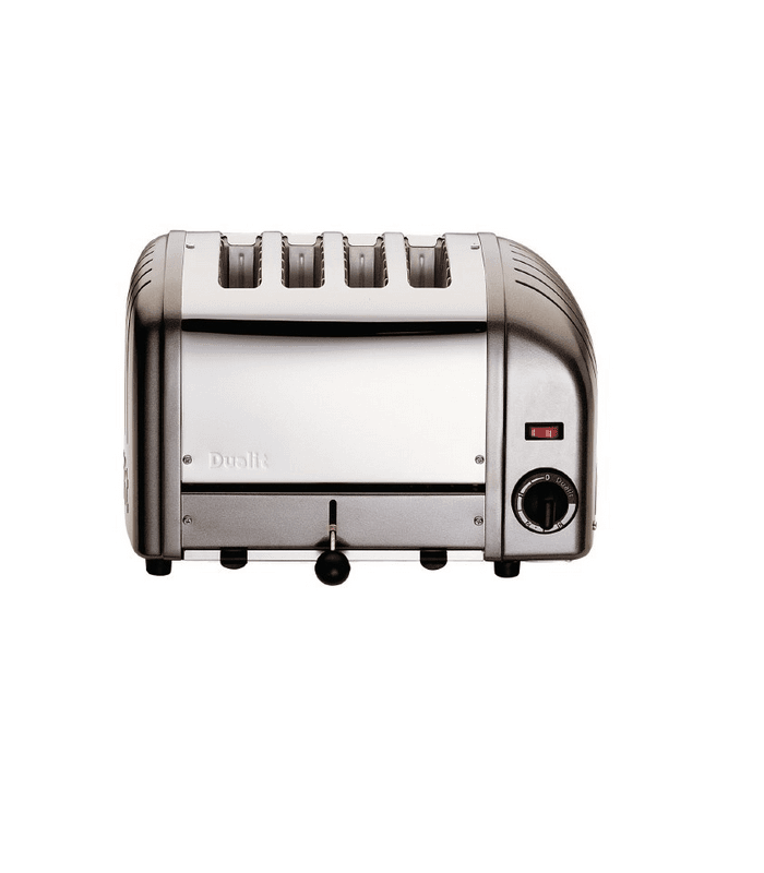 Grille-pain pour 4 ou 6 tranches, plusieurs coloris - 6 tranches - Inox