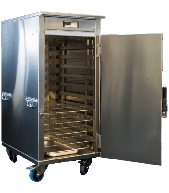 Etuve traiteur ventilée - 10 niveaux en aluminium - température 180 °C