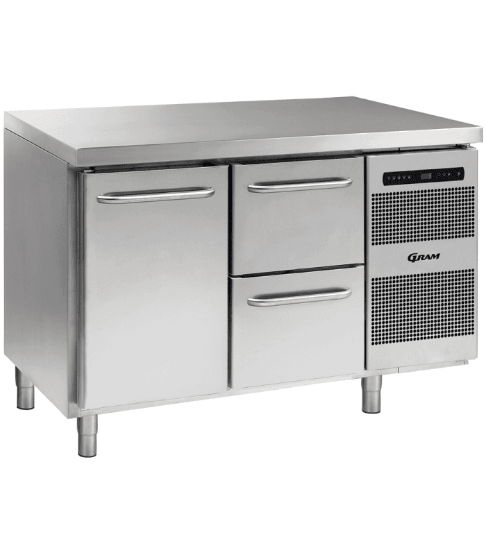 Table réfrigérée température positive 1 porte avec tiroirs - HOSHIZAKI - 1 porte et 3 tiroirs