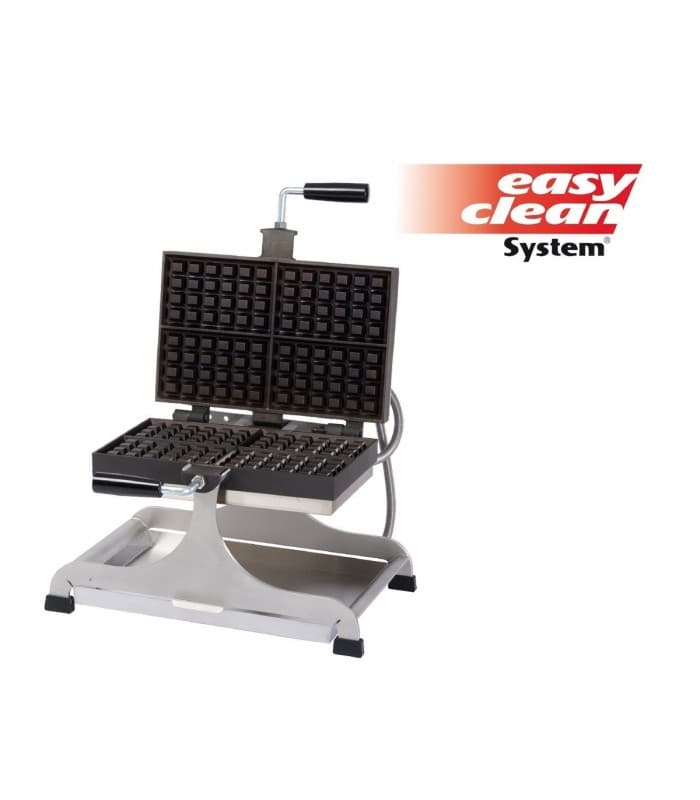 Gaufrier tournant petit modèle pour faire gaufres pro