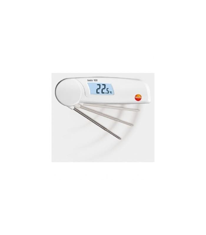 Thermomètre de pénétration repliable