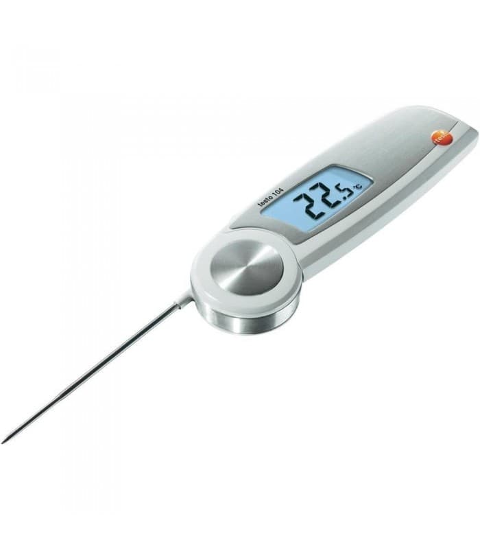 Thermomètre de pénétration repliable étanche