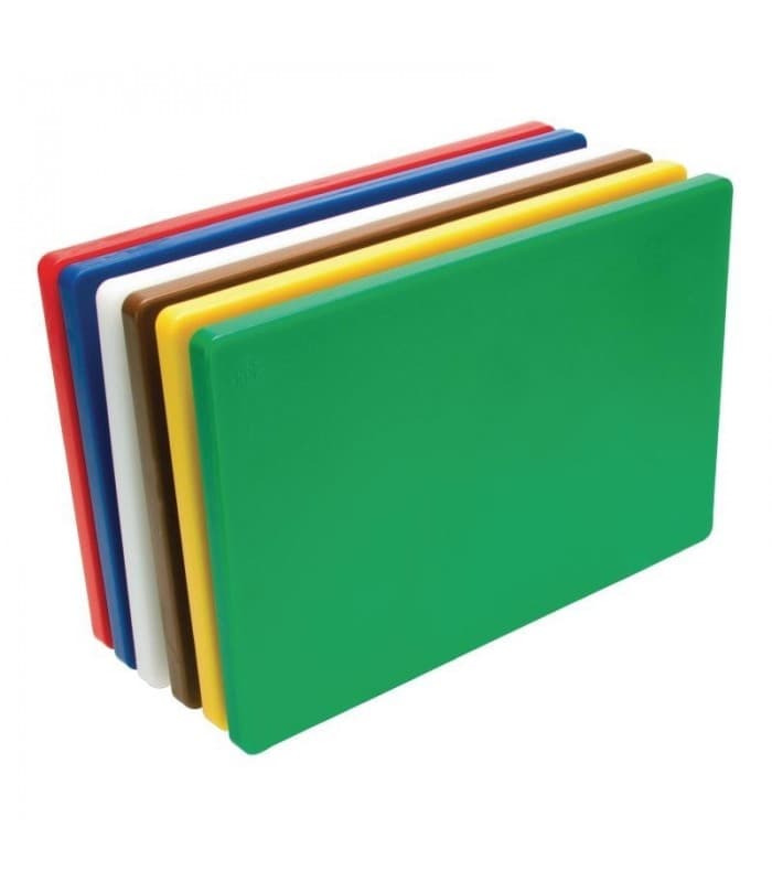 Lot de 6 planches à découper en basse densité - Hygiplas