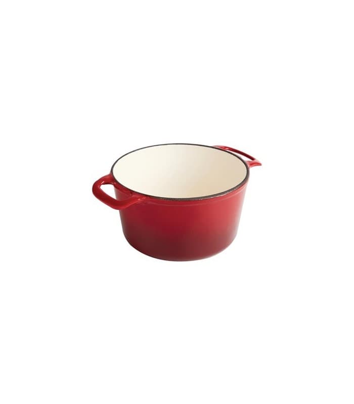 Cocotte ronde rouge Vogue - PROMOSHOP