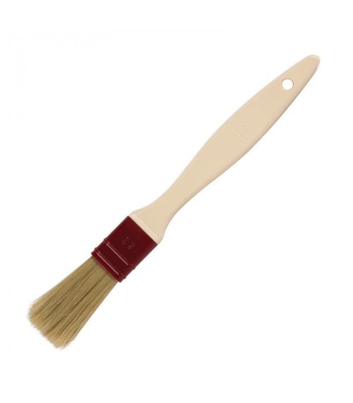 Pinceau à pâtisserie plat en poils naturels 40mm Matfer - PROMOSHOP
