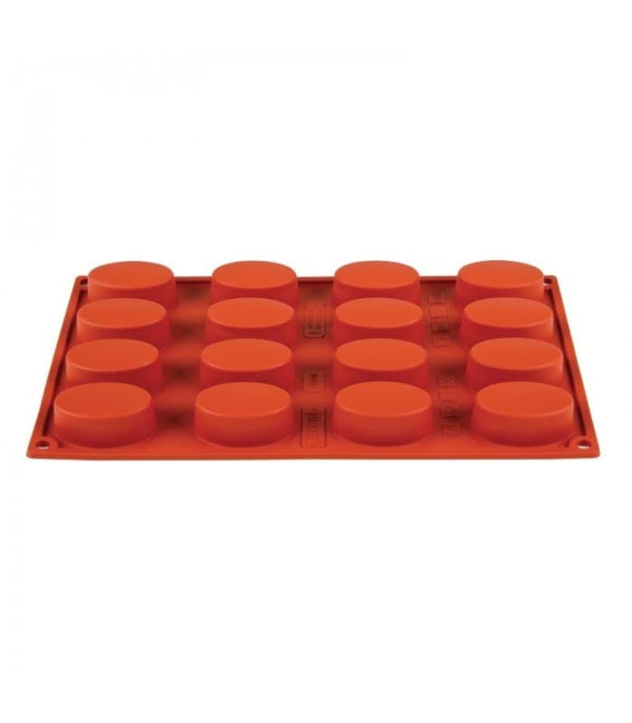 Plaque 16 ovales en silicone Pavoni Formaflex - PROMOSHOP