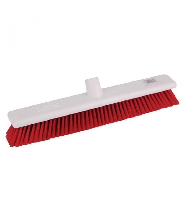 Balai doux rouge 457mm Jantex - PROMOSHOP