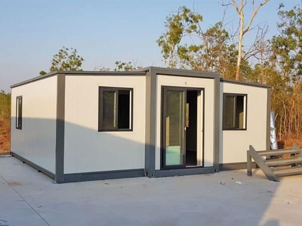 Mobiler Wohncontainer / Luxus-Tiny-Haus mit zwei Schlafzimmern