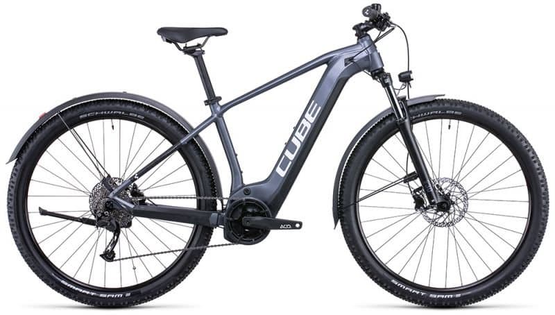 Cube Reaction Hybrid Performance 500 metallicgrey´n´white - M
