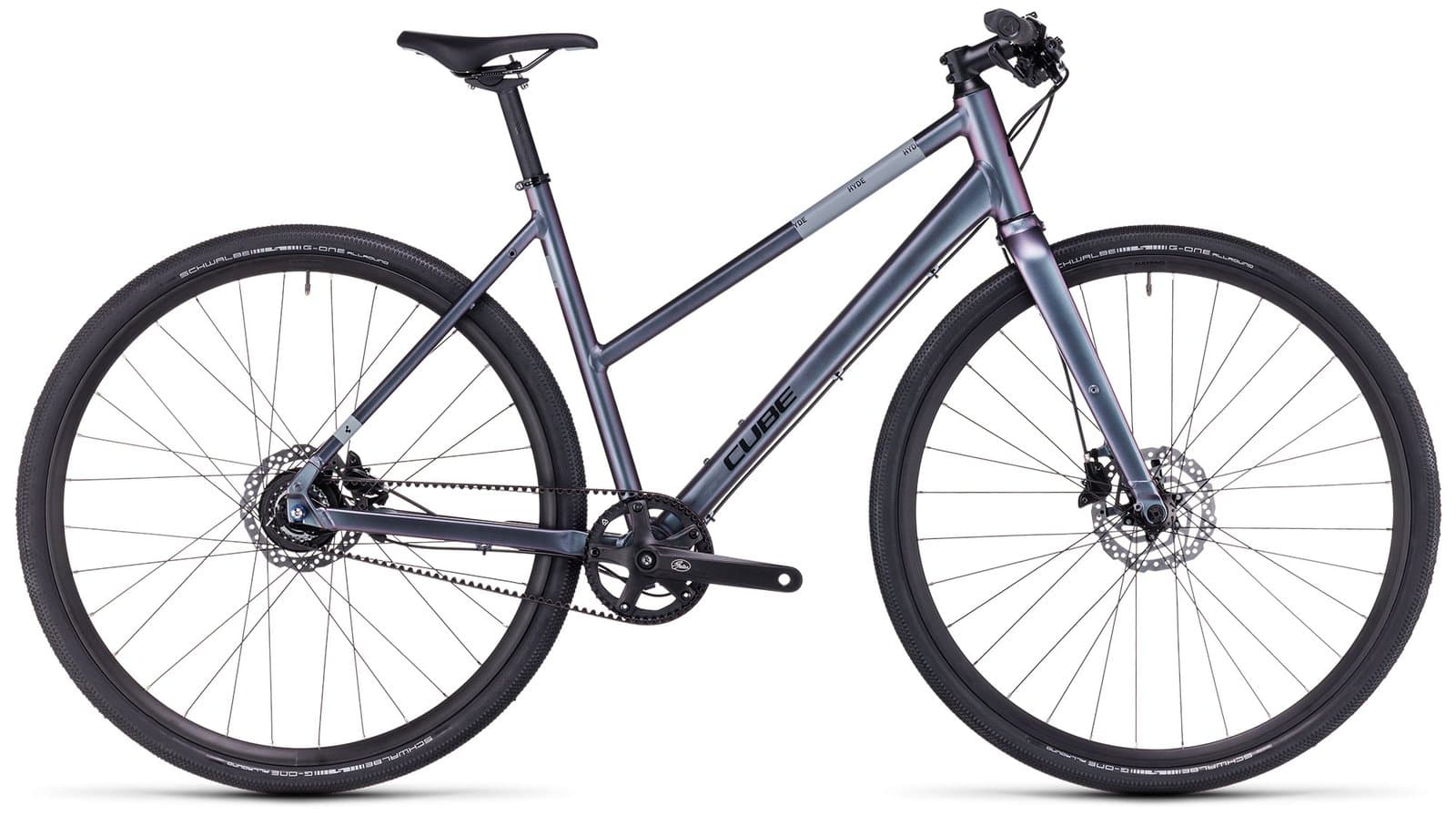 Cube Hyde Race Lady galactic´n´black - XS (Trapeze 46cm)