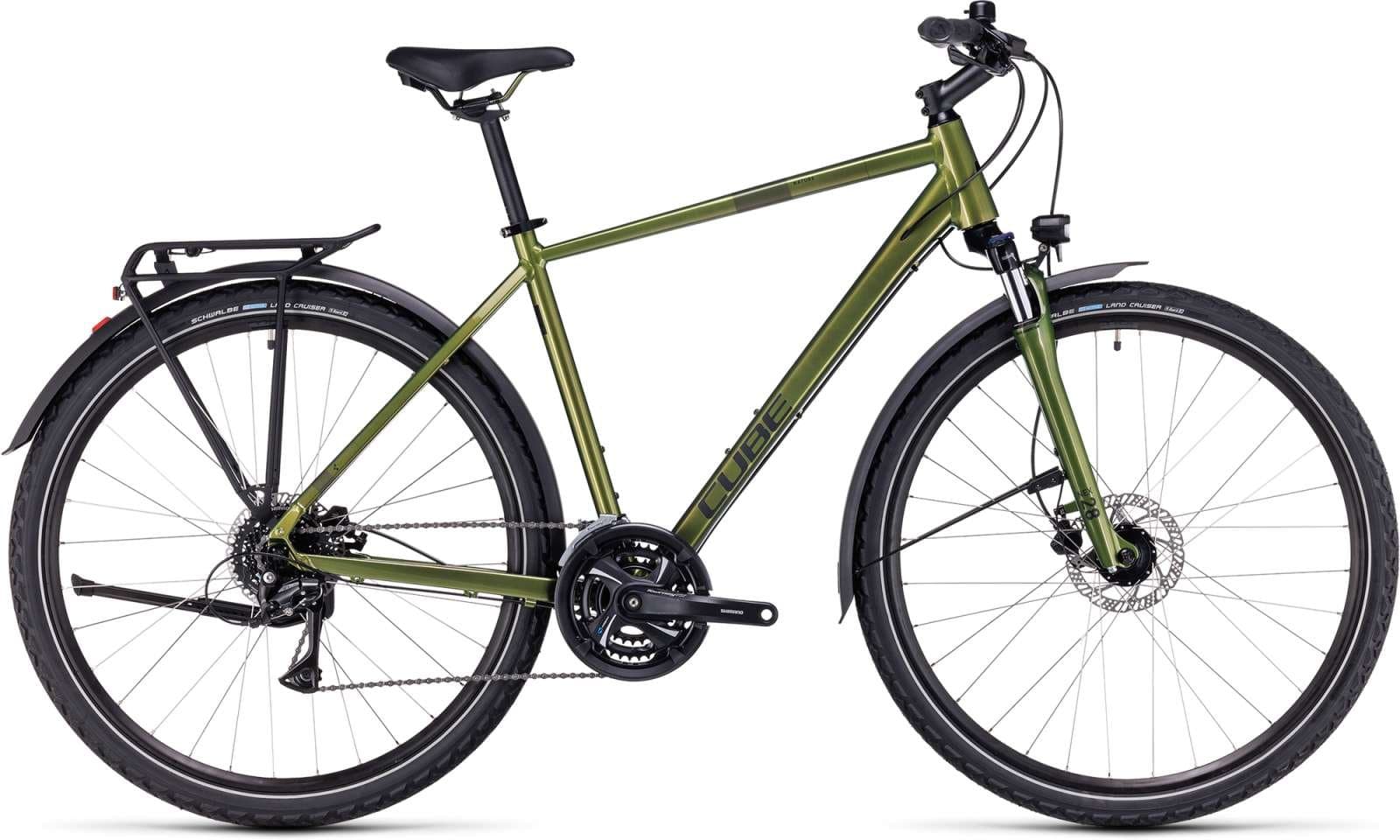 Cube Nature Allroad shinymoss´n´black - XS (46cm)