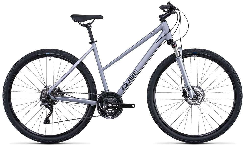 Cube Nature EXC Lady polarsilver´n´black - S (Trapeze 50cm)