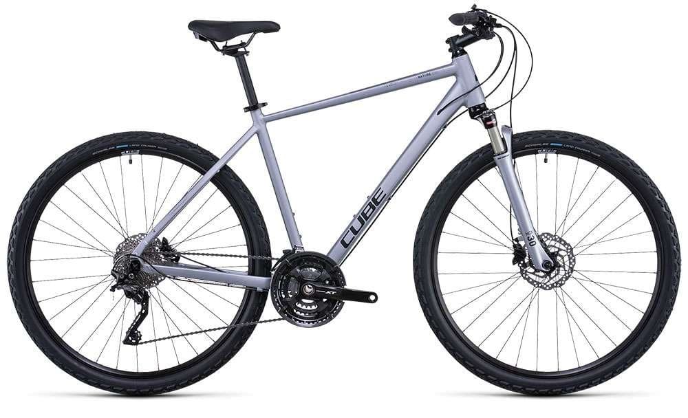 Cube Nature EXC polarsilver´n´black - M (54cm)