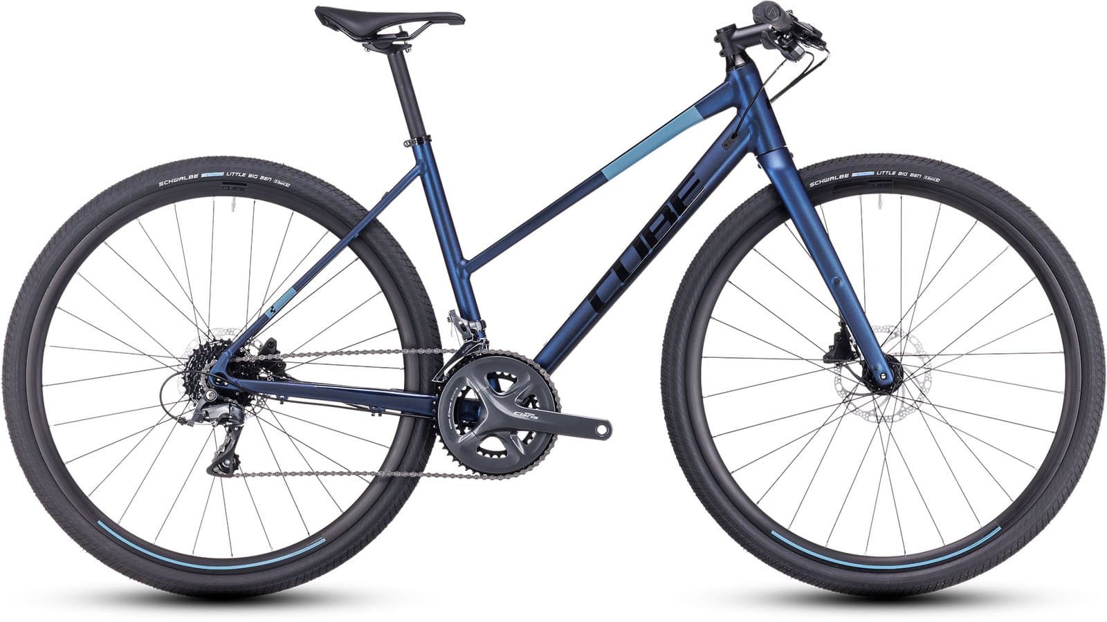 Cube Nulane Lady velvetblue´n´black - XS (Trapeze 47cm)